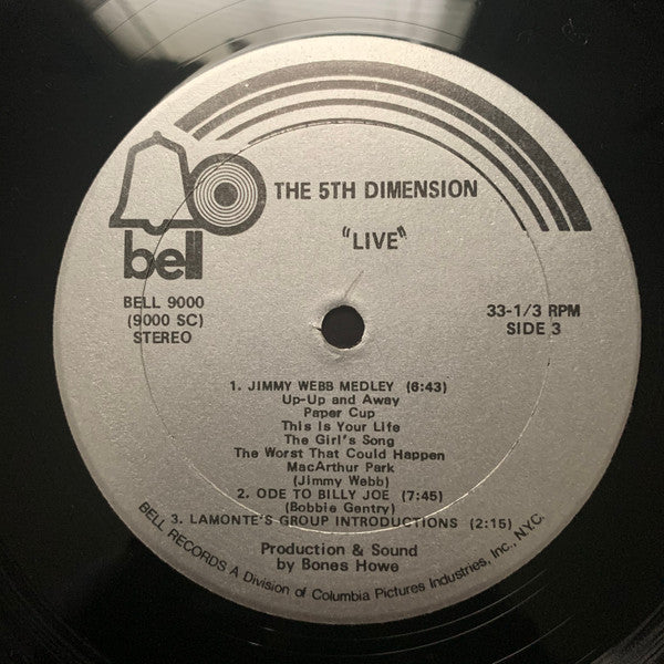The 5th Dimension* : Live!! (2xLP, Album)