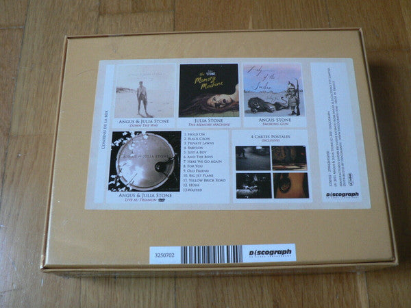 Angus & Julia Stone : Stone Box (Box, Comp + 3xCD, Album, Dig + DVD-V, Multichannel)