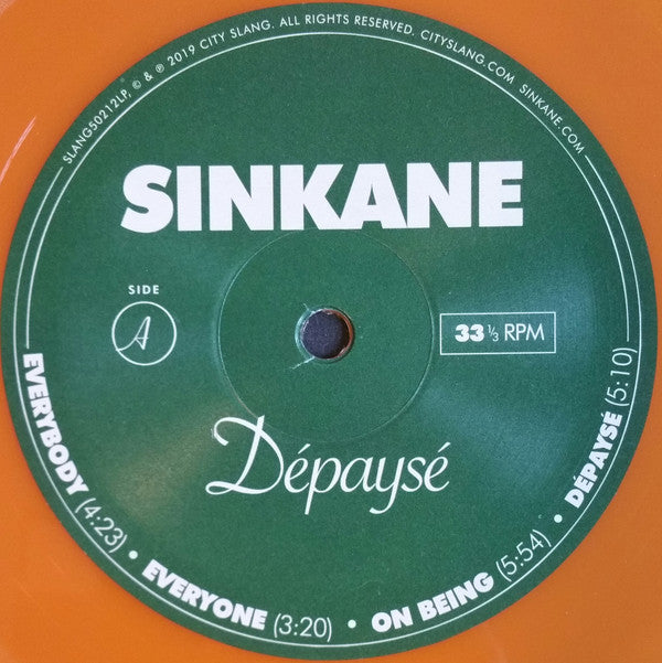 Sinkane : Dépaysé (LP, Album, Ltd, Ora)