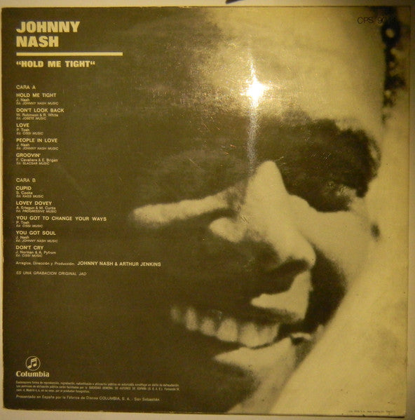 Johnny Nash : Hold Me Tight (LP, Album)