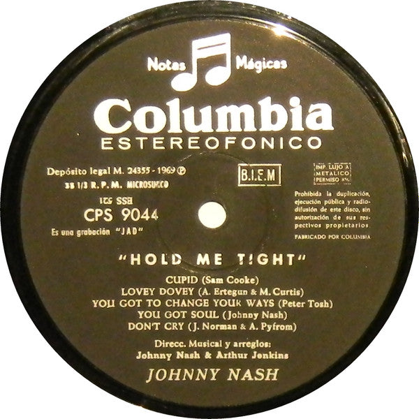Johnny Nash : Hold Me Tight (LP, Album)