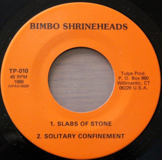 Bimbo Shrineheads / 16 Blåsare Utan Hjärna : Bimbo Shrineheads / 16 Blåsare Utan Hjärna (7")