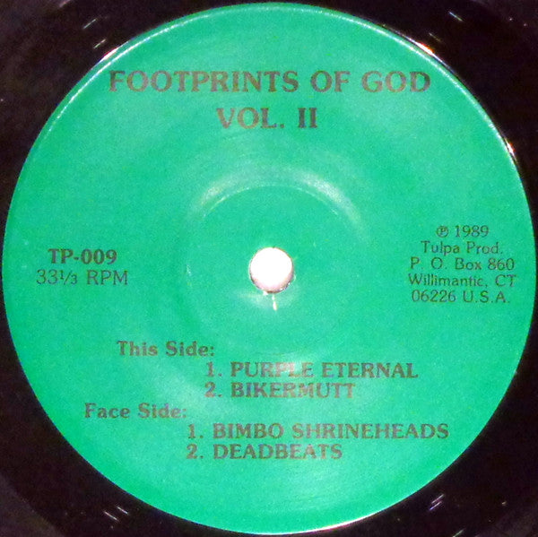 Various : Footprints Of God Part II: The Council Of Blood (7", Comp)