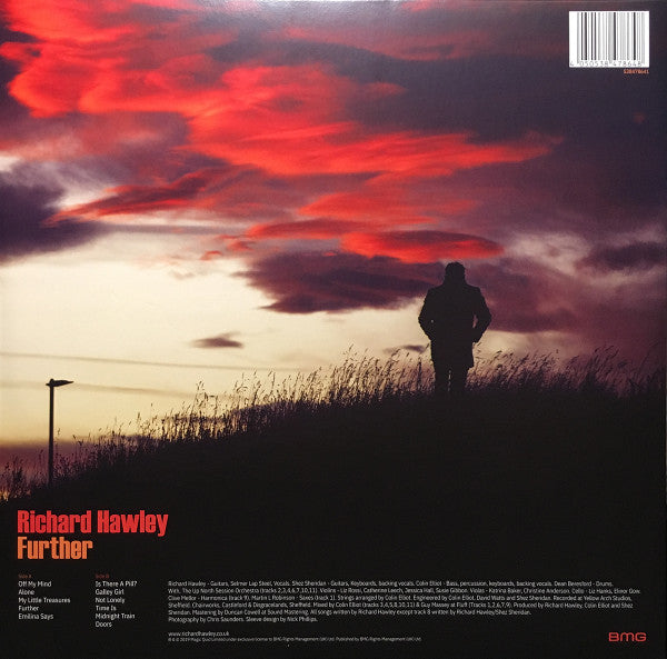Richard Hawley : Further (LP, Album, Ltd, Ora)