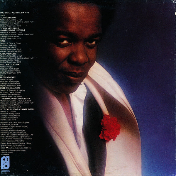 Lou Rawls : All Things In Time (LP, Album)