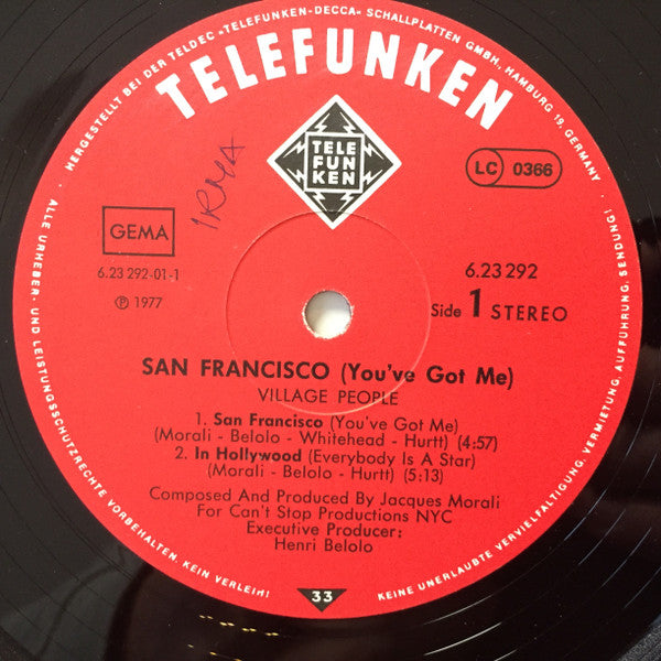 Village People : Village People (LP, Album)