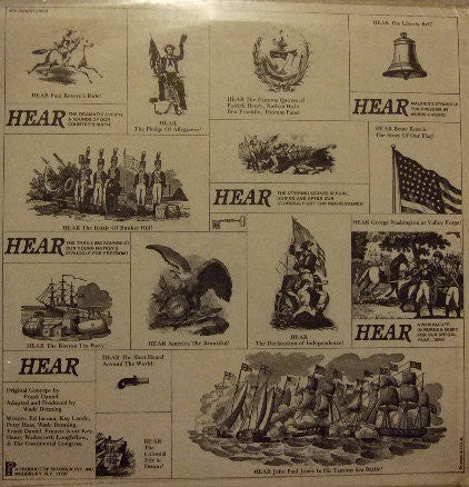 The Pickwick Society Of Performing Arts : Sounds Of '76 And The American Revolution. The Exciting Events Of The Birth Of Our Nation (LP)