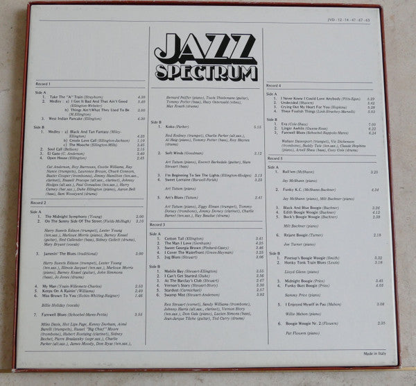 Various : Jazz Spectrum (LP, Comp)