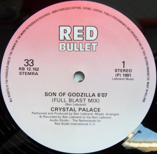 The Crystal Palace : Son Of Godzilla (12")