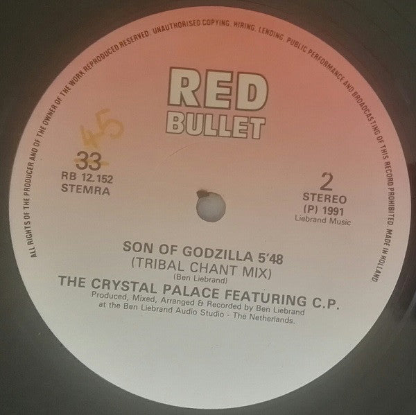 The Crystal Palace : Son Of Godzilla (12")