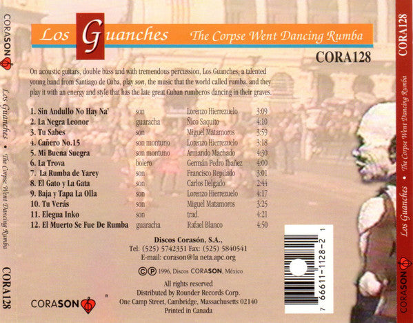 Los Guanches : The Corpse Went Dancing Rumba (CD, Album)