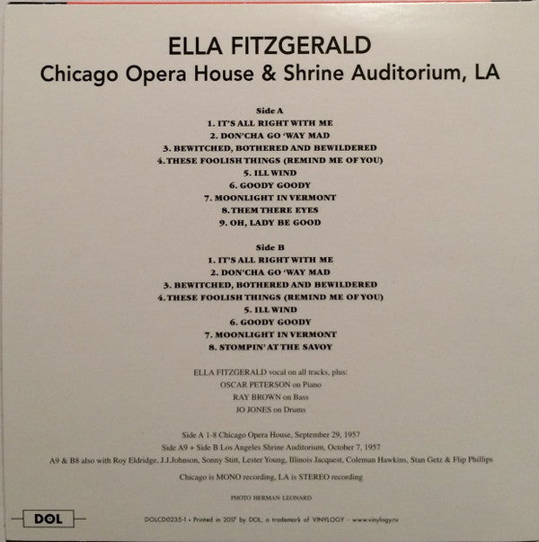 Ella Fitzgerald : Timeless Classic Albums (5xCD, Comp + Box, RE)