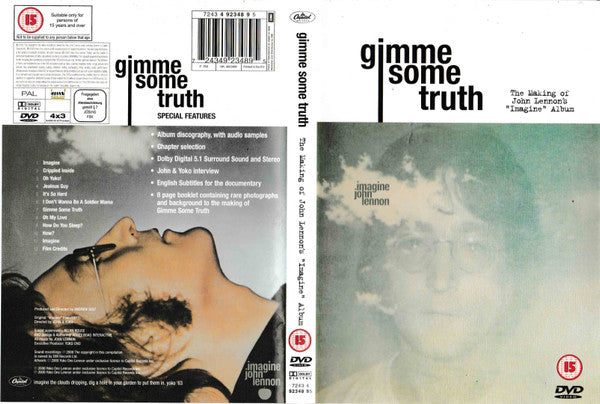 John Lennon : Gimme Some Truth, The Making Of John Lennon's Imagine Album (DVD-V, Dol)