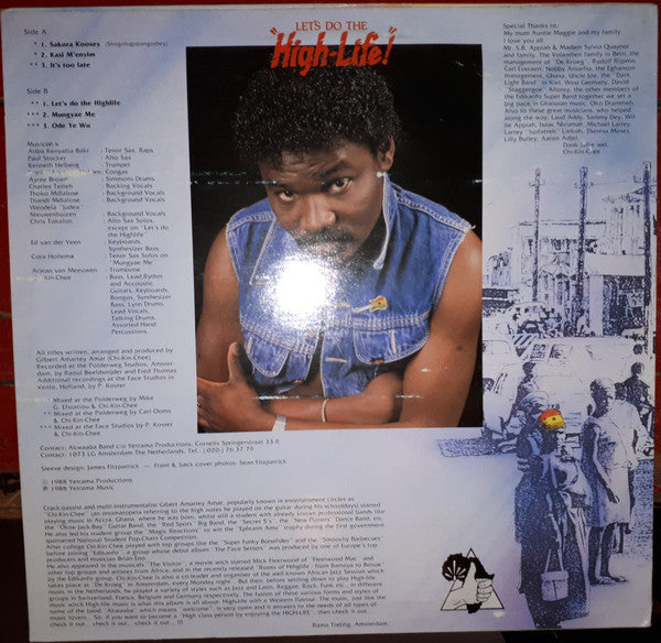 Chi Kin Chee And Akwaaba Band : Let's Do The High-Life! (LP, Album)