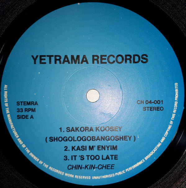 Chi Kin Chee And Akwaaba Band : Let's Do The High-Life! (LP, Album)