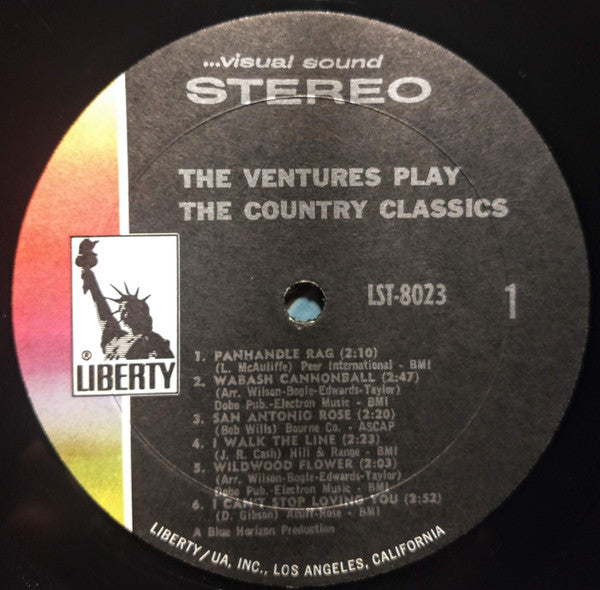 The Ventures : I Walk The Line And Other Giant Hits (LP, Album, RE)