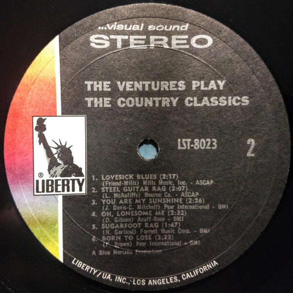 The Ventures : I Walk The Line And Other Giant Hits (LP, Album, RE)