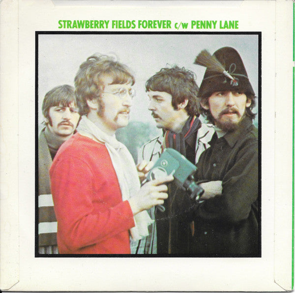 The Beatles : Strawberry Fields Forever c/w Penny Lane (7", Single, Mono, RE)