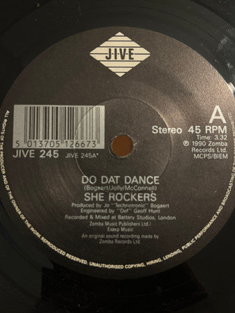 She Rockers : Do Dat Dance (7")
