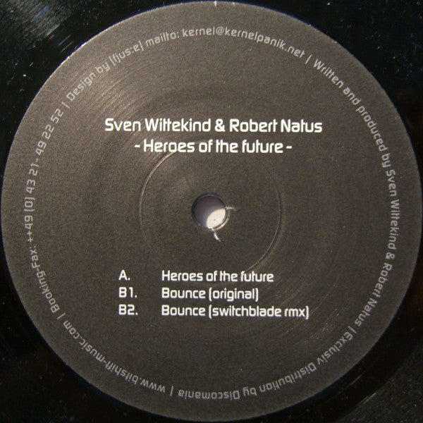 Sven Wittekind & Robert Natus : Heroes Of The Future (12")