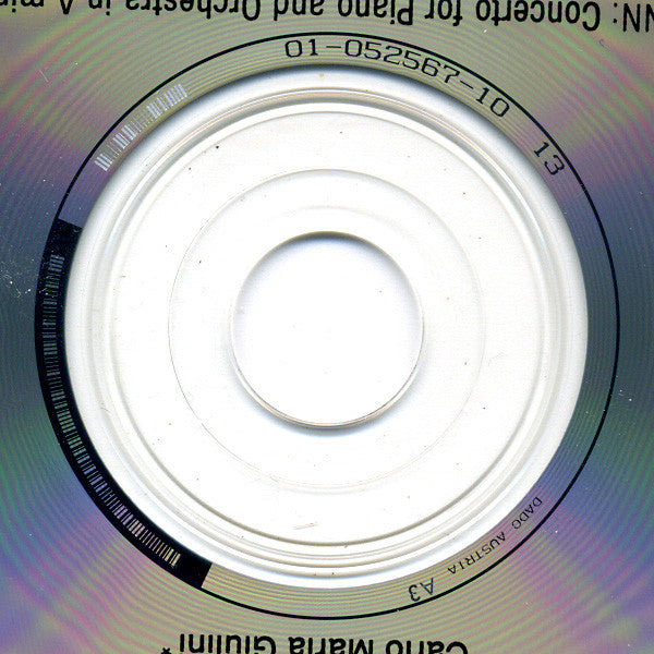 Robert Schumann, Franz Schubert, Edvard Grieg, Franz Liszt - Yevgeny Kissin, Wiener Philharmoniker, Carlo Maria Giulini : Piano Concerto · Arabeske · Die Forelle · Erlkönig · Aus Dem Karneval · Ich Liebe Dich · Soirées De Vienne (CD, Album)