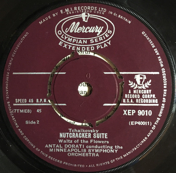 Pyotr Ilyich Tchaikovsky : The Nutcracker-Suite (Excerpts) (7", EP)