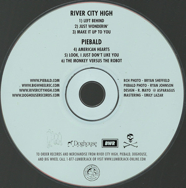 River City High / Piebald : Piebald & River City High Sampler (CD, Promo, Smplr)