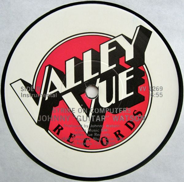 Johnny Guitar Watson : Strike On Computers (12")