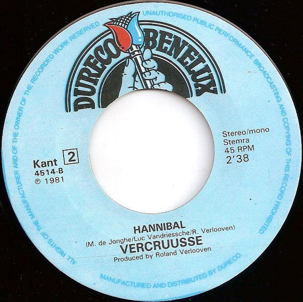 Vercruusse : Vercruusse Danst (7", Single)