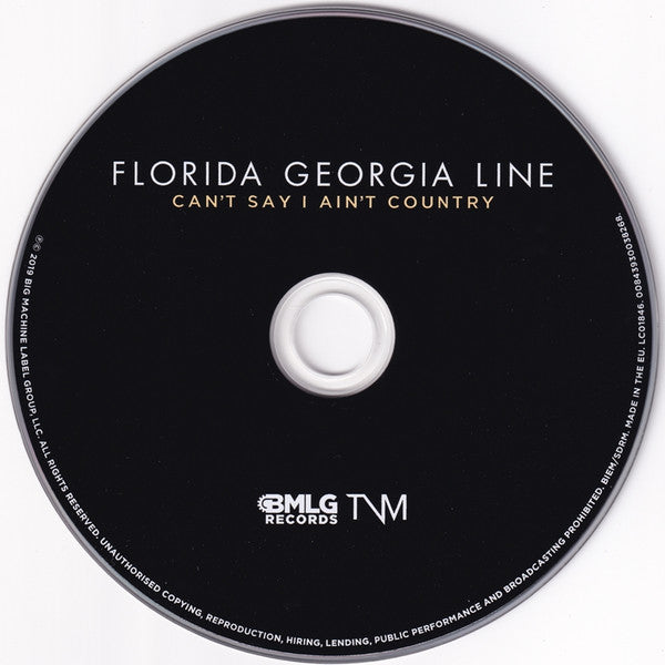 Florida Georgia Line : Can't Say I Ain't Country (CD, Album)