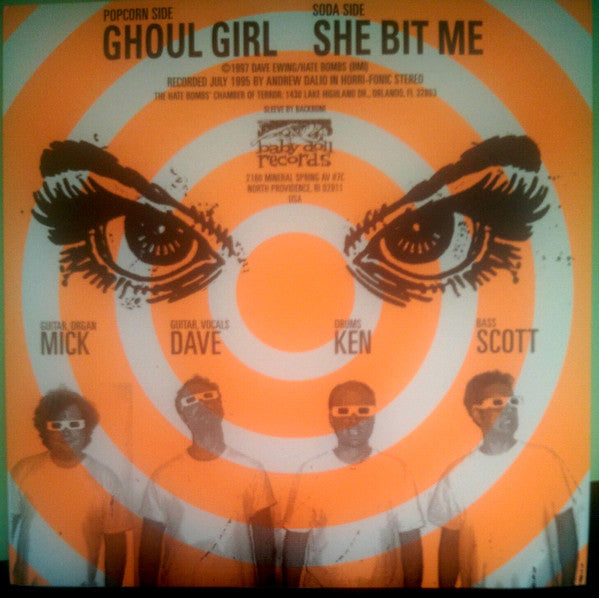 The Hate Bombs : Ghoul Girl (7", Single)