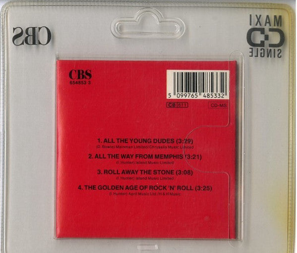 Mott The Hoople : All The Young Dudes / All The Way From Memphis / Roll Away The Stone / The Golden Age Of Rock 'N' Roll (CD, Mini, Maxi)