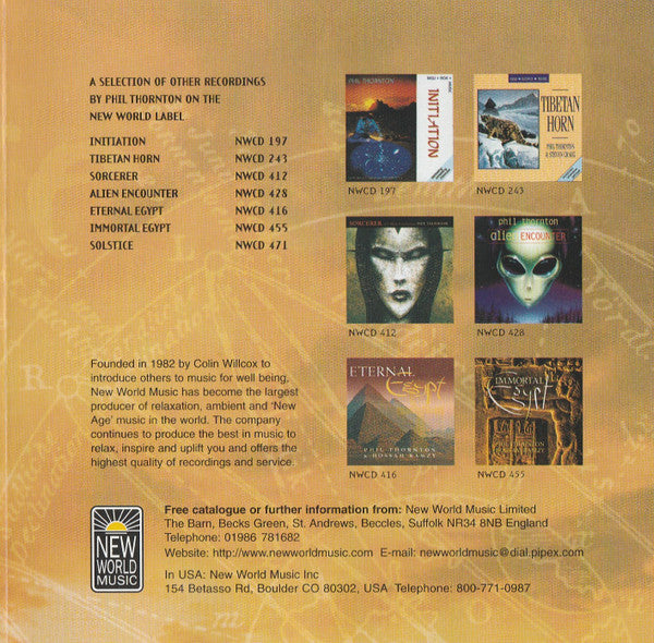 Phil Thornton : Solstice (CD, Album)