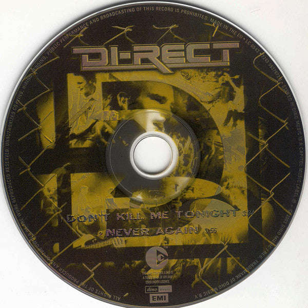 Di-Rect : Don't Kill Me Tonight (CD, Single, Copy Prot.)