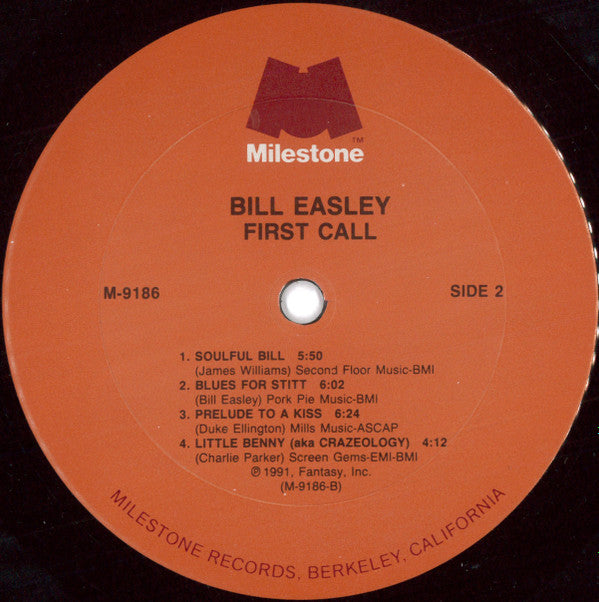 Bill Easley : First Call (LP, Album)