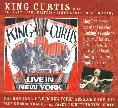 King Curtis With Al Casey : Live In New York (CD, Album)