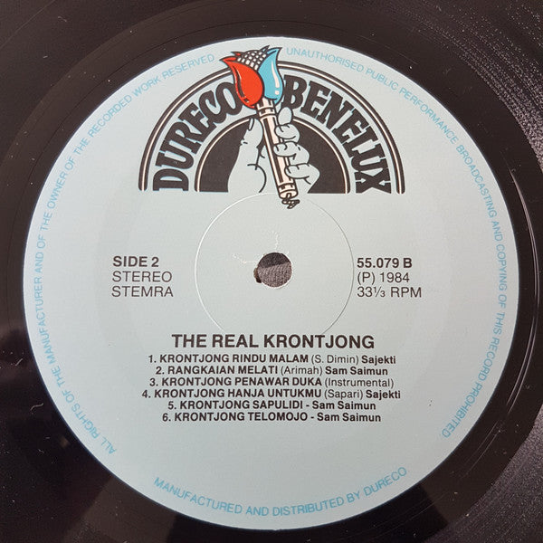 Sam Saimun, Sajekti : The Real Krontjong (LP)