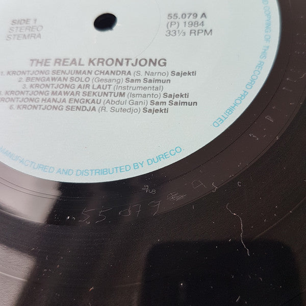 Sam Saimun, Sajekti : The Real Krontjong (LP)