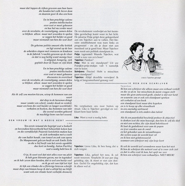 Various : Tsjechov - De Musical Van Robert Long & Dimitri Frenkel Frank (CD, Album)