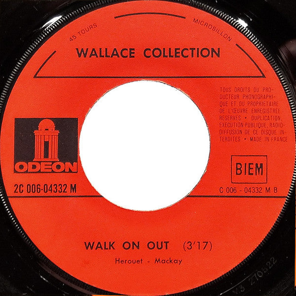Wallace Collection : Serenade  (7", Single, Mono)