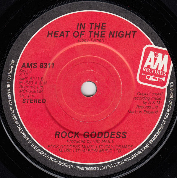 Rock Goddess : My Angel (7", Single)