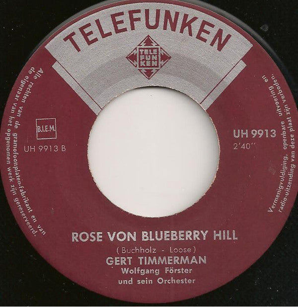 Gert Timmerman : Antje (7", Single)