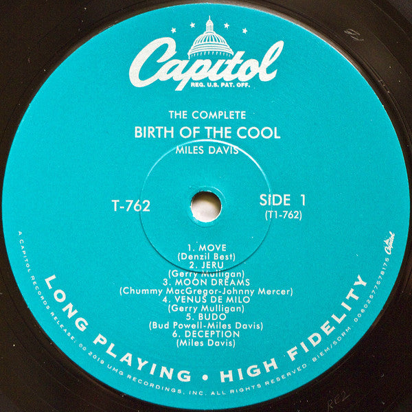 Miles Davis : The Complete Birth Of The Cool (Comp, Mono, Ltd, RM + LP, Comp, Mono, Ltd, RM, Gat)