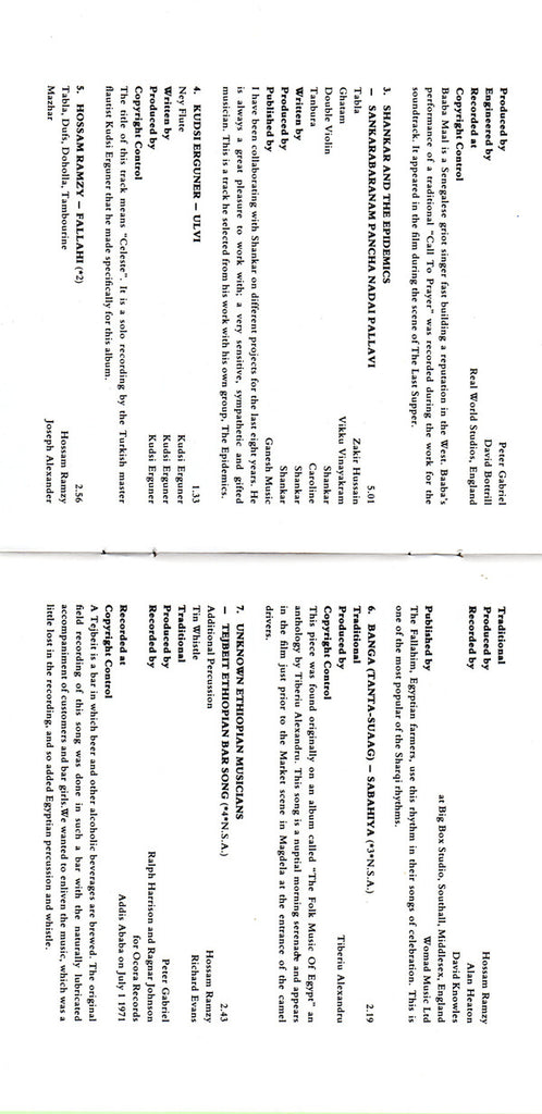 Various : Passion - Sources (CD, Comp)