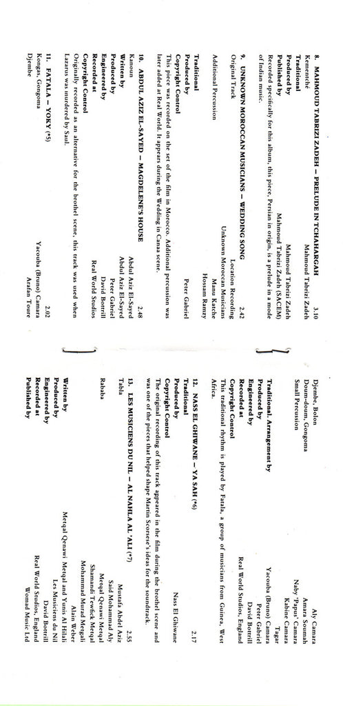 Various : Passion - Sources (CD, Comp)