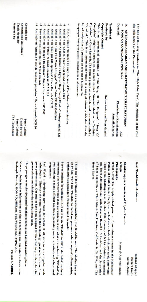 Various : Passion - Sources (CD, Comp)