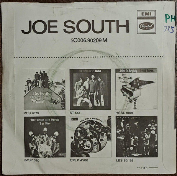 Joe South : Leanin' On You / Don't You Be Ashamed (7", Single)