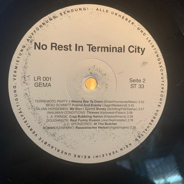 Various : No Rest In Terminal City (12", Comp)