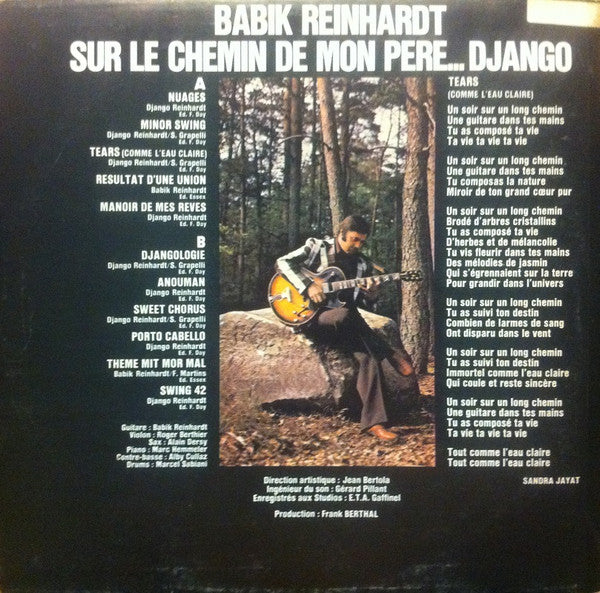 Babik Reinhardt : Sur Le Chemin De Mon Pere...Django (LP, Album)