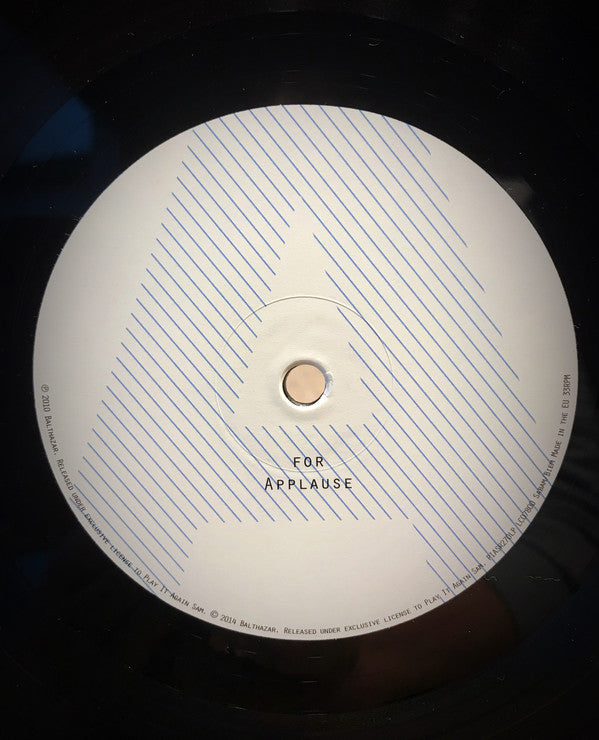 Balthazar (6) : Applause (LP, Album, RE, RP)